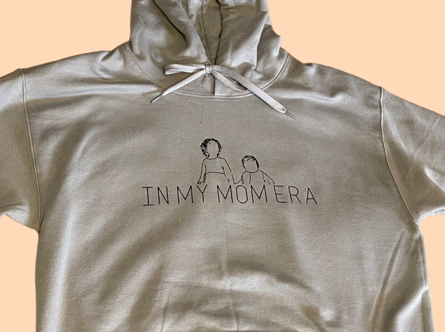 In My Mom Era Hoodie - Personalized - Perfect Gift - Mother’s Day Gift - Custom - Hoodie - Crewneck - Custom Sweatshirt