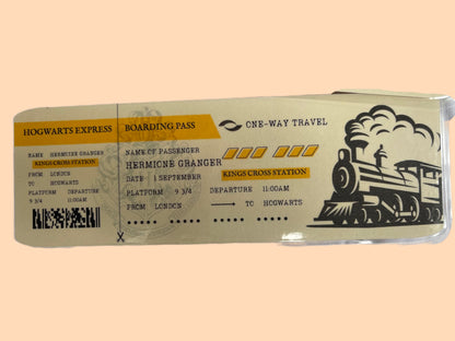 Harry Potter Boarding Pass