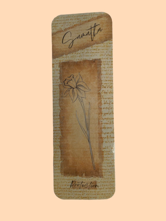 Birth Flower Bookmark