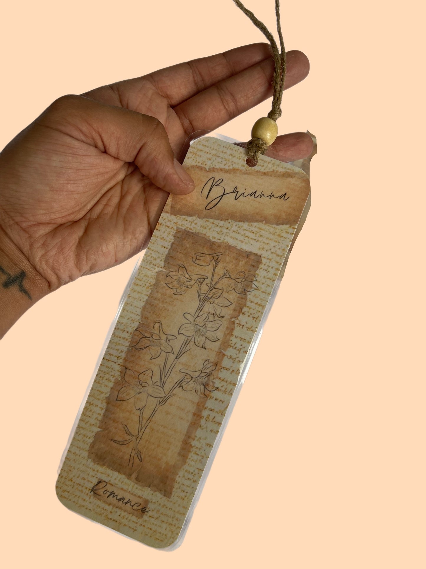 Birth Flower Bookmark