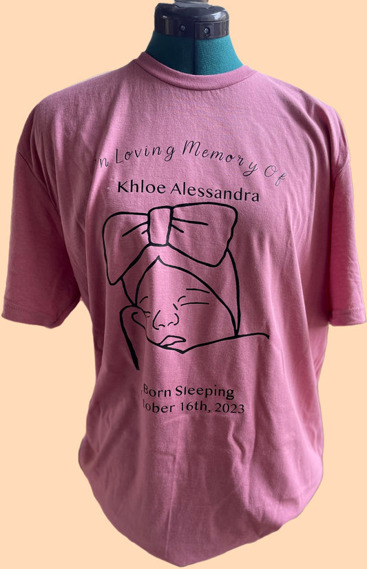 In Loving Memory Shirt - Personalized - Funeral - Ceremony - Short Sleeve Shirt - Honoring Loved Ones - Custom