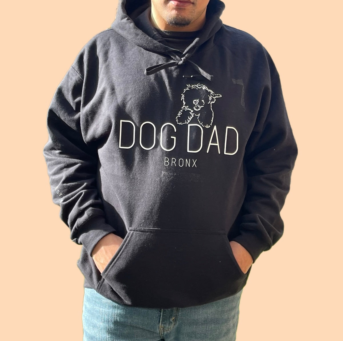 Dog DAD Sweater - Customized - Pet Parent - Dog Love -Perfect Gift - Personalized - Hooded Sweater - Crewneck